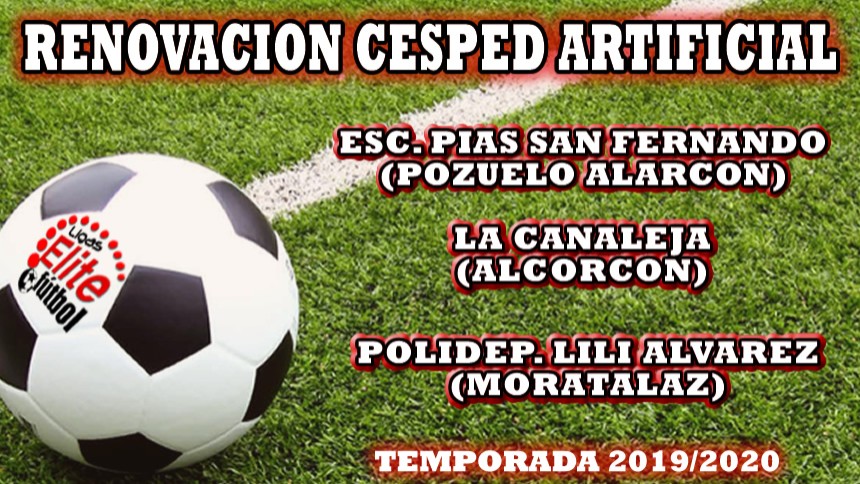 RENOVACION CESPED ARTIFICIAL